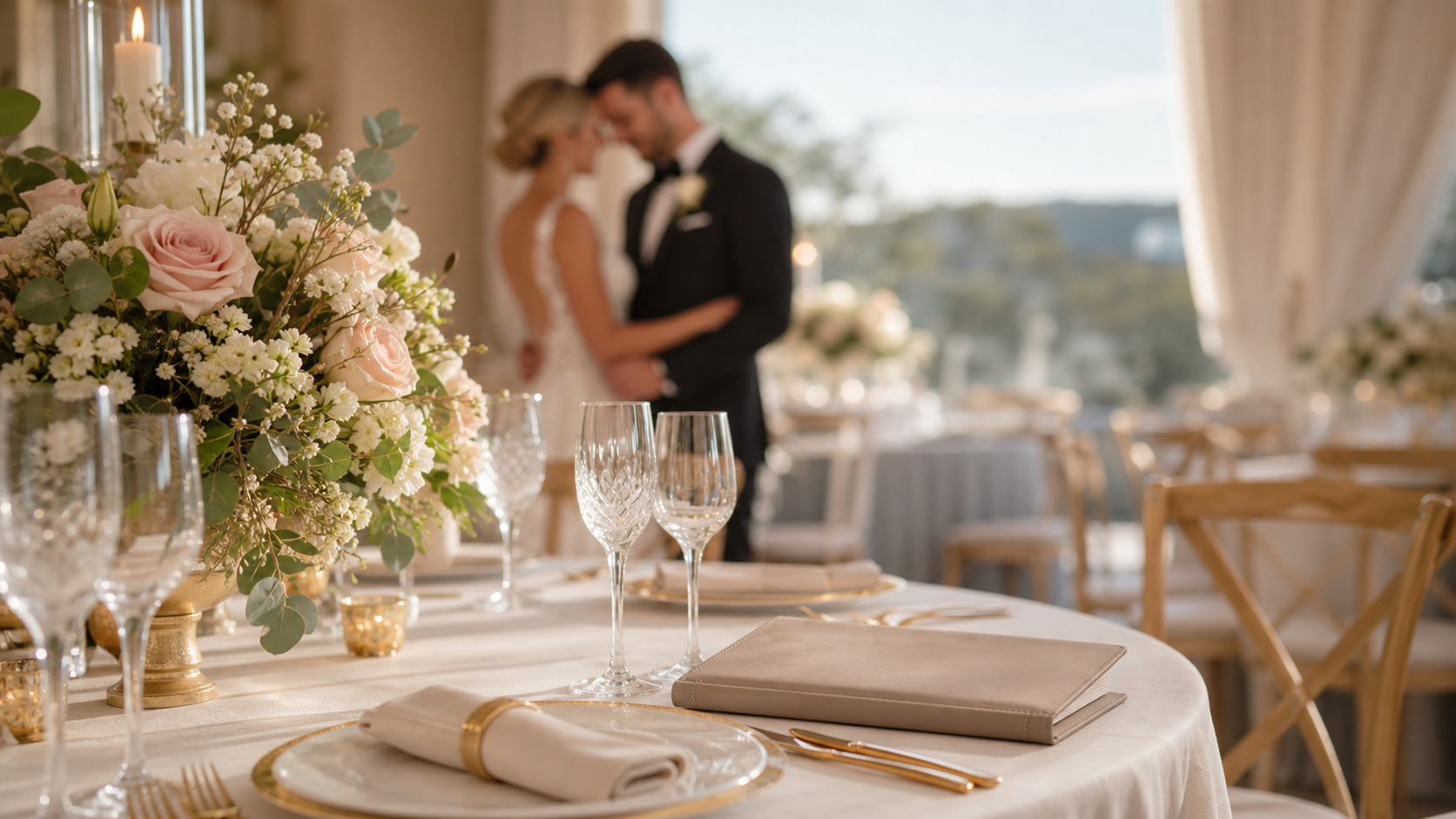 Bride and groom wedding loan finance