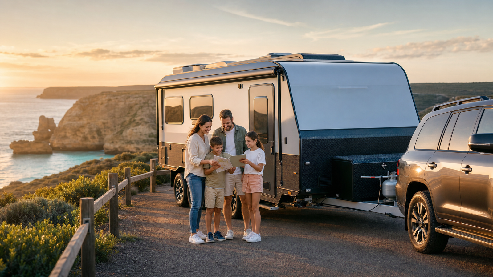Premium caravan finance hero image
